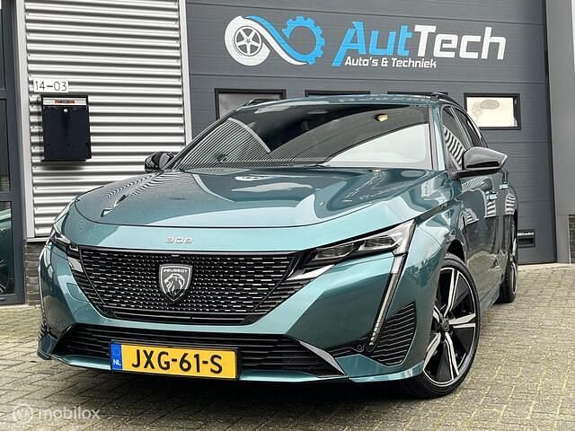 Occasion Peugeot 308 SW GT 131 PK (96 kW) 2022 Groen Stationwagen