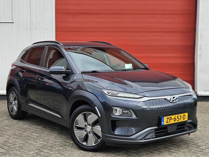 Grijs Occasion 2019 Hyundai Kona Premium SUV | € 13.950 (Eerlijke prijs) - Afbeelding 1/4