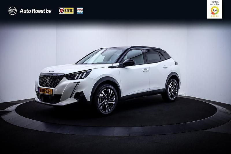 Wit Gebruikt 2022 Peugeot 2008 GT-line SUV | € 23.925 (Eerlijke prijs) - Afbeelding 1/4