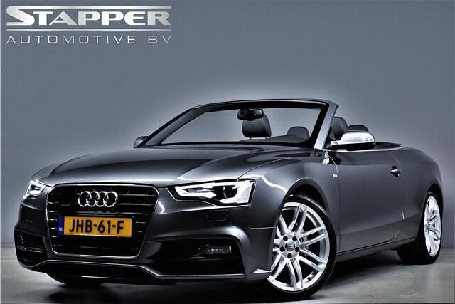 Grijs Gebruikt 2016 Audi A5 Cabriolet S-Line Cabriolet | € 24.995 (Iets duurder) - Afbeelding 1/4