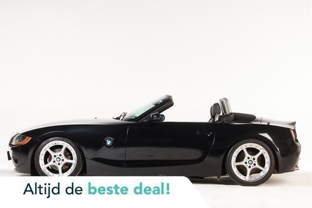 Zwart Gebruikt 2004 BMW Z4 Cabriolet | € 11.750 (Eerlijke prijs) - Afbeelding 1/4