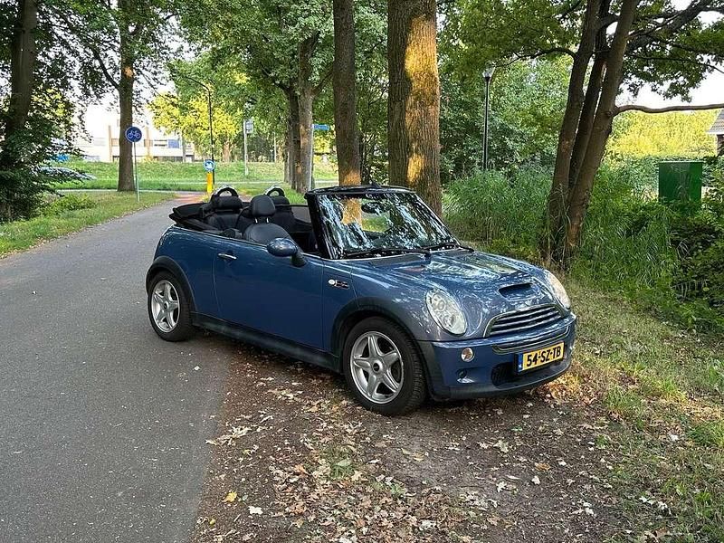 Blauw Gebruikt 2006 Mini Cooper S Cabriolet Chili Cabriolet | € 6.500 (Eerlijke prijs) - Afbeelding 1/4