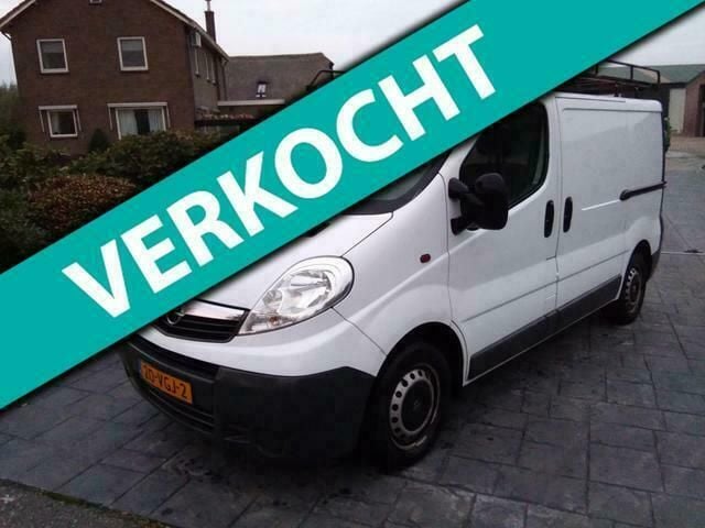 Wit Gebruikt 2007 Opel Vivaro Van | € 3.599 (Eerlijke prijs) - Afbeelding 1/4