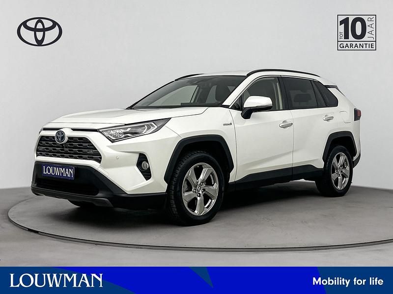 Wit Gebruikt 2020 Toyota RAV4 Hybrid Executive SUV | € 34.445 (Eerlijke prijs) - Afbeelding 1/4