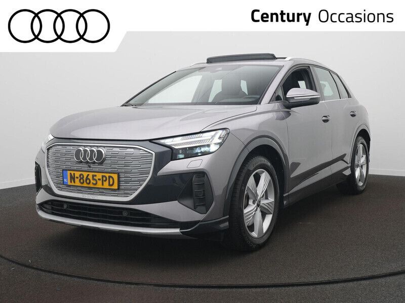 Grijs, metallic lak Gebruikt 2021 Audi Q4 e-tron Advanced Plus SUV | € 34.900 (Eerlijke prijs) - Afbeelding 1/4