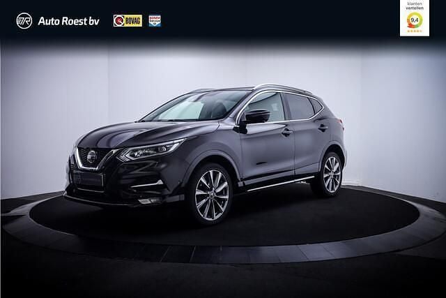 Zwart Gebruikt 2020 Nissan Qashqai Tekna SUV | € 23.750 (Eerlijke prijs) - Afbeelding 1/4