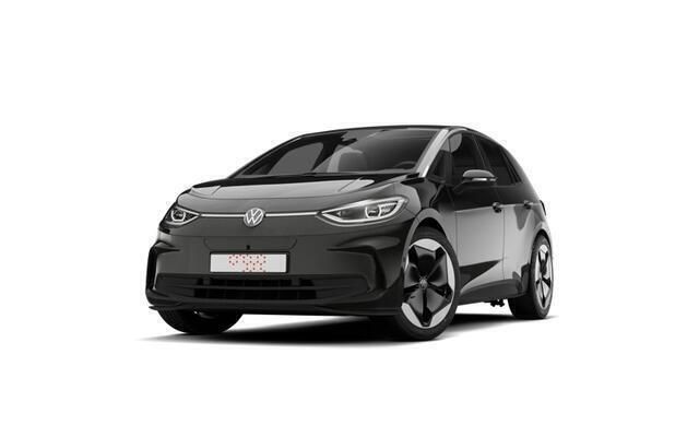 Zwart Nieuw 2025 VW ID.3 Pro Hatchback | € 35.020 (Goede deal) - Afbeelding 1/4