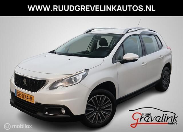 Wit Occasion 2018 Peugeot 2008 Active SUV | € 9.995 (Eerlijke prijs) - Afbeelding 1/4