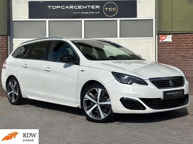 Wit Gebruikt 2017 Peugeot 308 GTi Stationwagen | € 9.999 (Eerlijke prijs) - Afbeelding 1/4