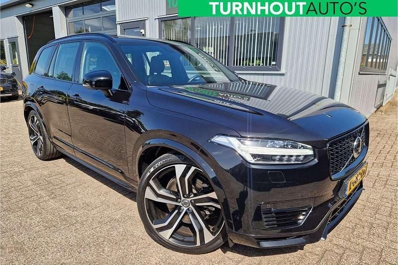 Zwart Gebruikt 2021 Volvo XC90 R-Design SUV | € 43.895 (Iets duurder) - Afbeelding 1/4