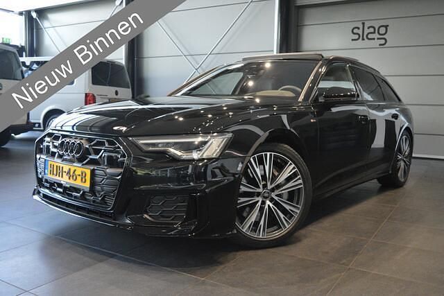 Zwart, metallic lak Gebruikt 2024 Audi A6 S-Line Stationwagen | € 55.900 (Eerlijke prijs) - Afbeelding 1/4