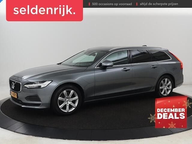 Grijs Gebruikt 2017 Volvo V90 Momentum Stationwagen | € 15.400 (Goede deal) - Afbeelding 1/4