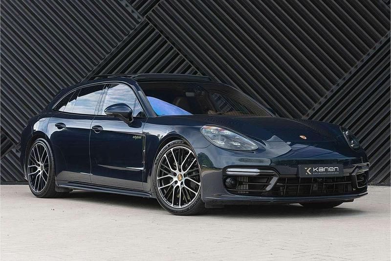 Blauw Gebruikt 2023 Porsche Panamera Turbo S Sport Turismo Sedan | € 144.900 (Duur) - Afbeelding 1/4