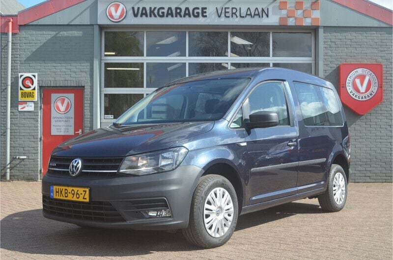 Blauw Gebruikt 2019 VW Caddy MPV | € 14.950 (Super prijs) - Afbeelding 1/4