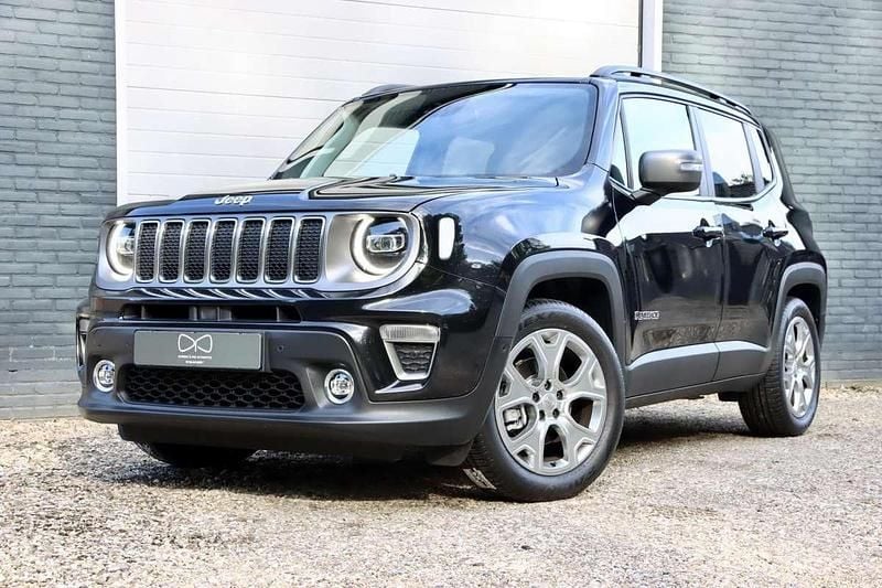 Zwart Gebruikt 2018 Jeep Renegade Limited SUV | € 16.900 (Eerlijke prijs) - Afbeelding 1/3