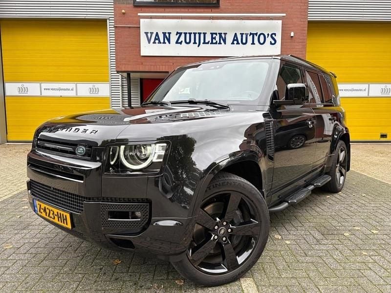 Zwart Gebruikt 2023 Land Rover Defender Black Edition SUV | € 83.950 (Super prijs) - Afbeelding 1/4