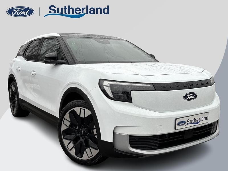 Wit Occasion 2024 Ford Explorer Extended Range SUV | € 40.795 (Eerlijke prijs) - Afbeelding 1/4