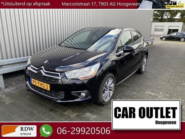 Zwart Gebruikt 2012 Citroën DS4 So Chic Hatchback | € 7.450 (Super prijs) - Afbeelding 1/4