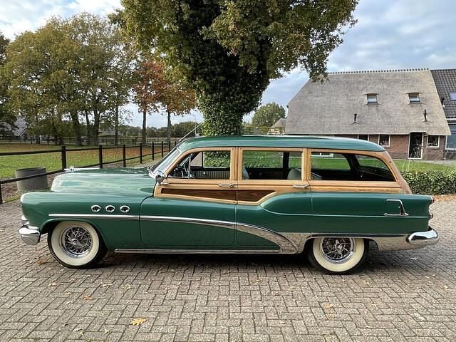 Occasion Buick Super 170 PK (125 kW) 1953 Groen Stationwagen