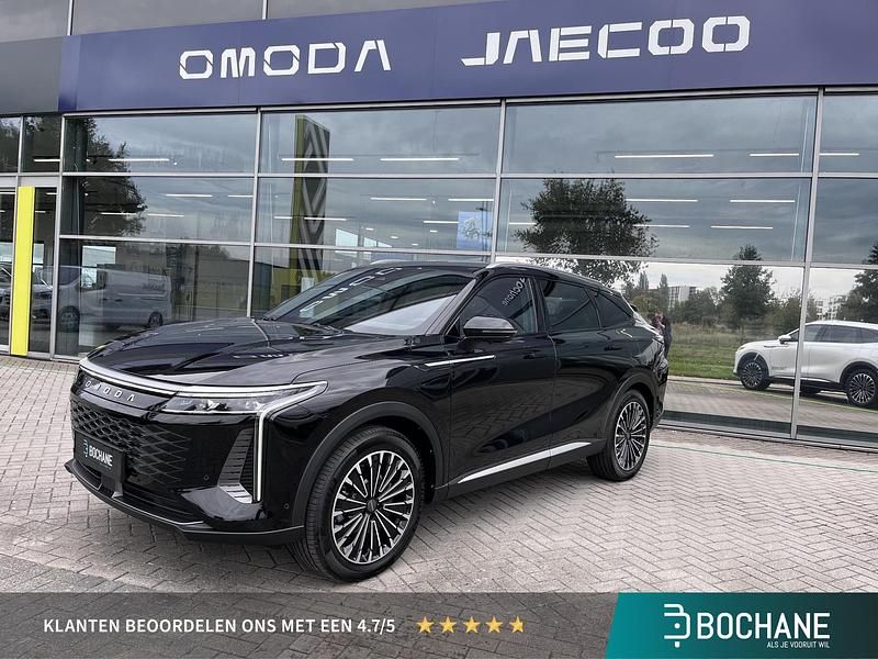 Calligraphy ink black (metallic) (donker zwart) Nieuw 2025 Omoda 5 SUV | € 53.800 - Afbeelding 1/4