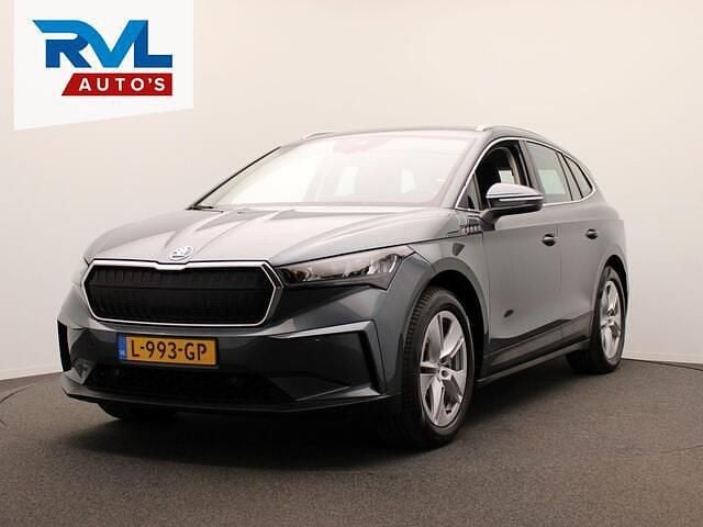 Grijs Gebruikt 2021 Skoda Enyaq iV SUV | € 25.900 (Super prijs) - Afbeelding 1/4