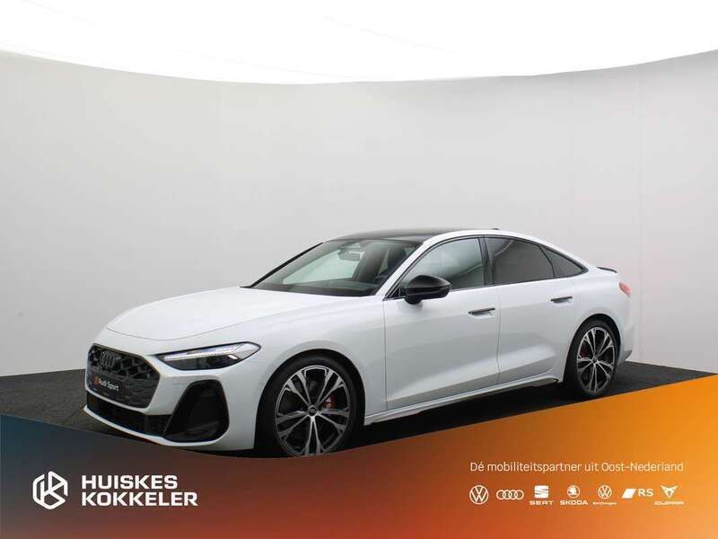 Wit Nieuw 2025 Audi S5 Ambiente Sedan | € 105.883 (Eerlijke prijs) - Afbeelding 1/4