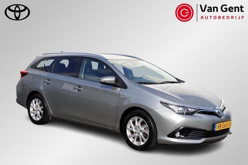 Grijs Gebruikt 2017 Toyota Auris Hybrid Stationwagen | € 14.499 (Eerlijke prijs) - Afbeelding 1/4