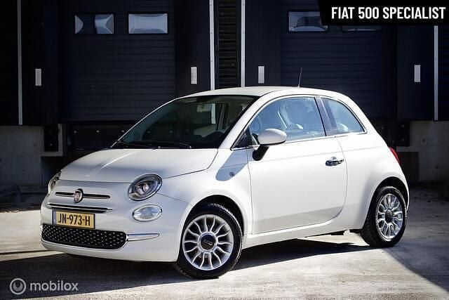 Wit Gebruikt 2016 Fiat 500 Lounge Hatchback | € 7.240 (Eerlijke prijs) - Afbeelding 1/4