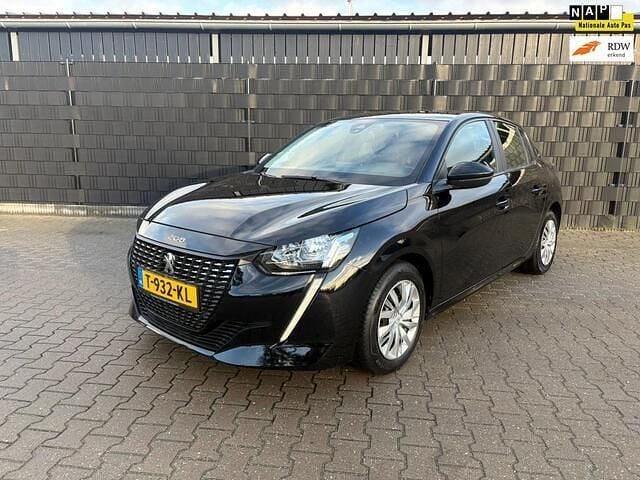 Zwart Occasion 2023 Peugeot 208 Active Hatchback | € 12.950 (Super prijs) - Afbeelding 1/4