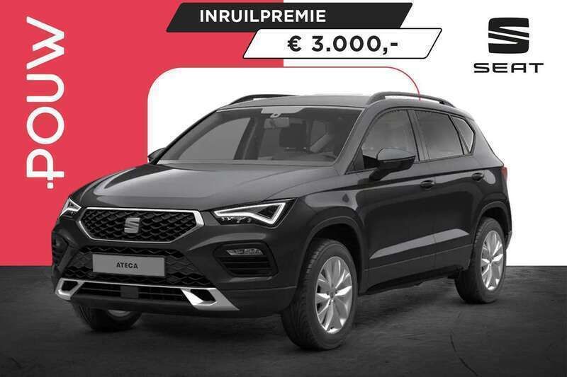 Zwart Nieuw 2025 Seat Ateca Business SUV | € 41.350 (Eerlijke prijs) - Afbeelding 1/4