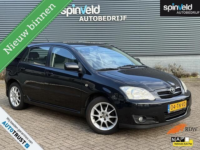 Zwart Occasion 2007 Toyota Corolla Anniversary Hatchback | € 4.999 (Eerlijke prijs) - Afbeelding 1/4