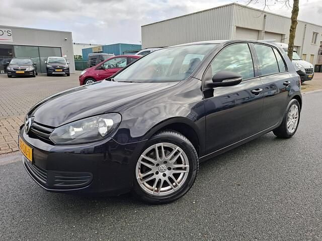 Occasion VW Golf VI Trendline 105 PK (77 kW) 2011 Zwart (metallic) Hatchback