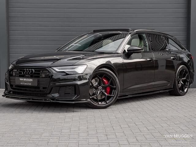 Grijs Gebruikt 2021 Audi A6 Exclusive Stationwagen | € 54.990 - Afbeelding 1/3