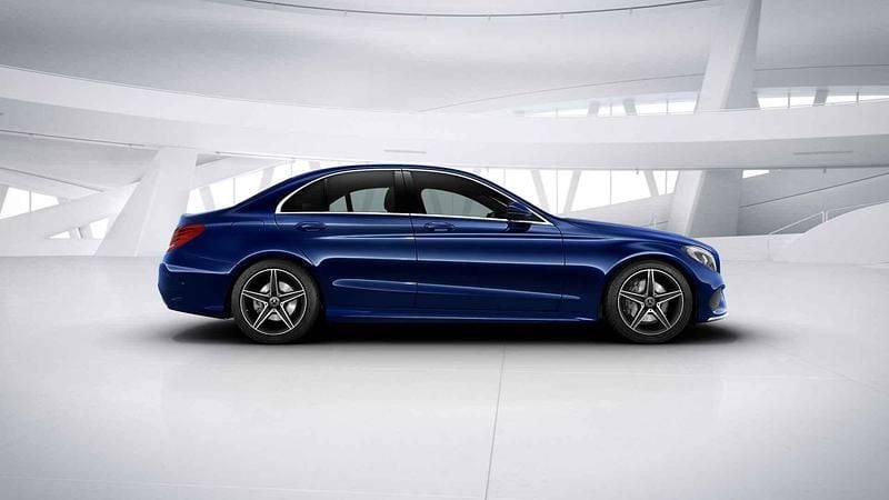 Occasion Mercedes C160 Sport Edition 129 PK (94 kW) 2018 Blauw Coupé