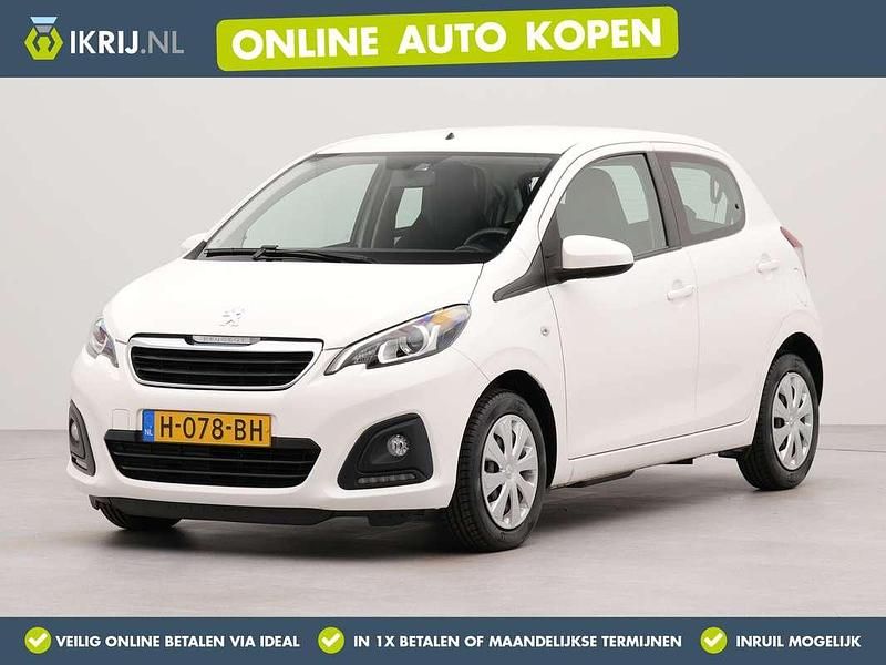 Wit Gebruikt 2019 Peugeot 108 Active Hatchback | € 8.350 (Eerlijke prijs) - Afbeelding 1/3