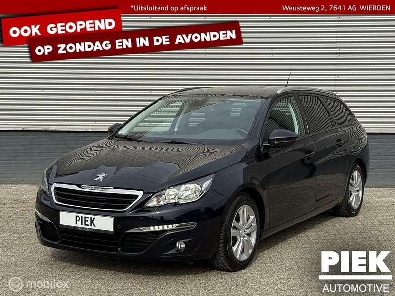 Blauw Gebruikt 2015 Peugeot 308 Stationwagen | € 8.499 (Goede deal) - Afbeelding 1/3