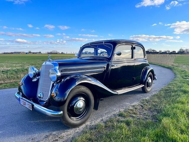 Zwart Gebruikt 1953 Mercedes 170 Sedan | € 27.500 - Afbeelding 1/4