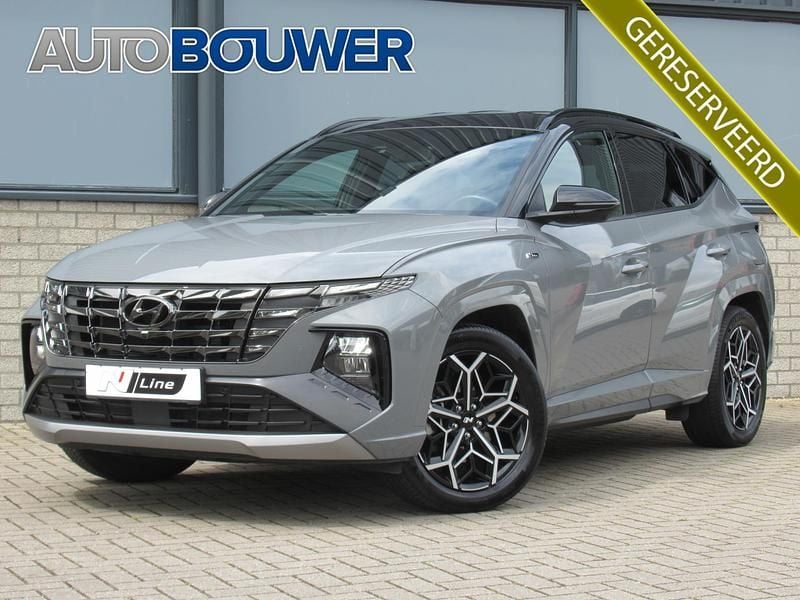 Grijs Gebruikt 2022 Hyundai Tucson N Line SUV | € 34.990 (Eerlijke prijs) - Afbeelding 1/4