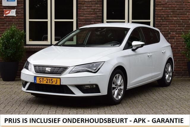 Wit Gebruikt 2018 Seat Leon Business Hatchback | € 12.999 (Eerlijke prijs) - Afbeelding 1/4