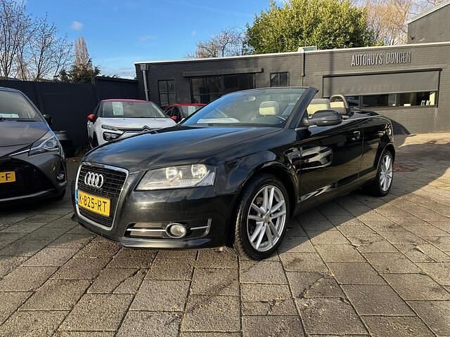 Occasion Audi A3 Cabriolet Comfort 105 PK (77 kW) 2011 Zwart Cabriolet