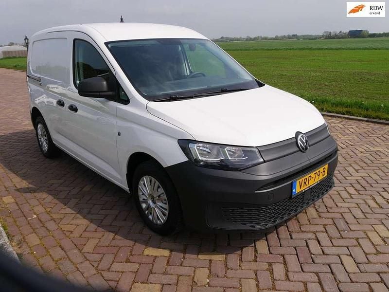 Wit Gebruikt 2022 VW Caddy Business MPV | € 9.499 (Goede deal) - Afbeelding 1/3