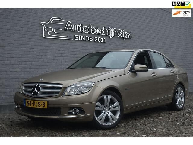 Beige Occasion 2011 Mercedes C180 Avantgarde Sedan | € 7.250 (Goede deal) - Afbeelding 1/4
