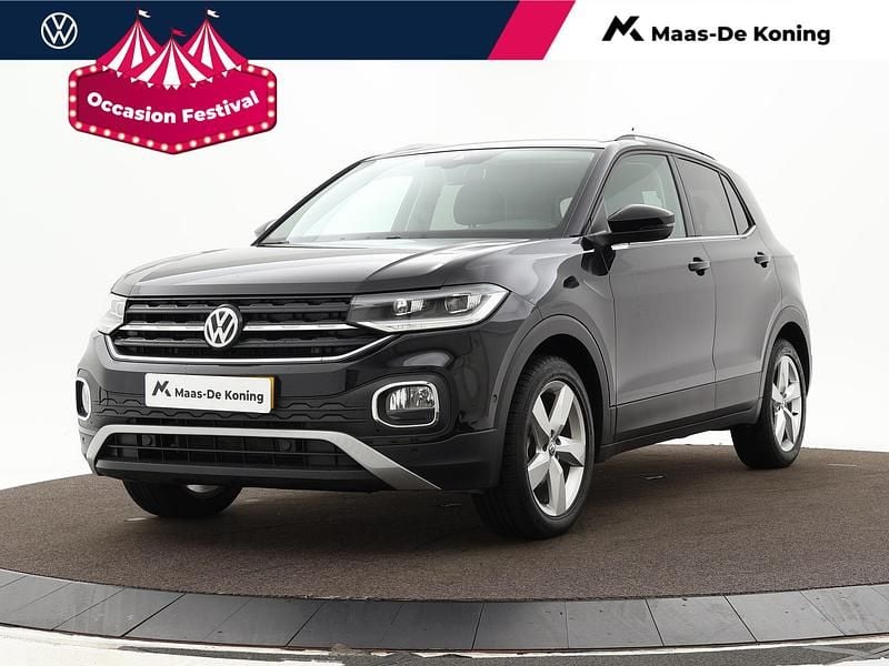 Zwart Gebruikt 2019 VW T-Cross Style SUV | € 18.440 (Goede deal) - Afbeelding 1/4