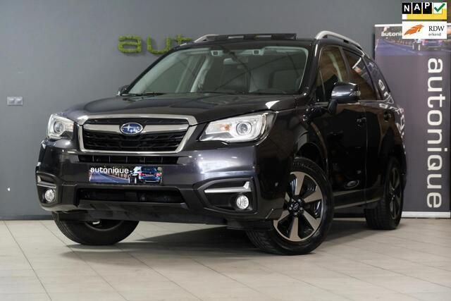 Zwart, metallic lak Gebruikt 2018 Subaru Forester SUV | € 19.900 (Super prijs) - Afbeelding 1/4