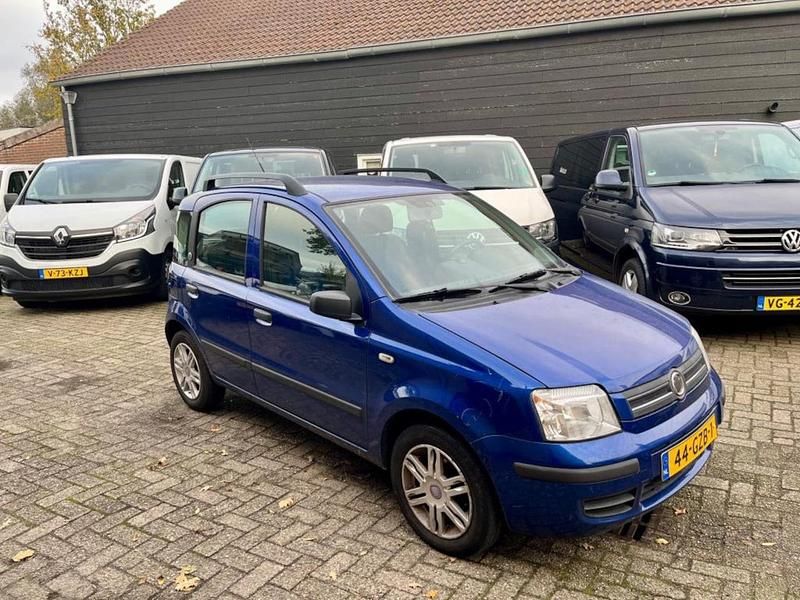 Blauw (metallic) Gebruikt 2008 Fiat Panda Young Hatchback | € 1.900 (Super prijs) - Afbeelding 1/4