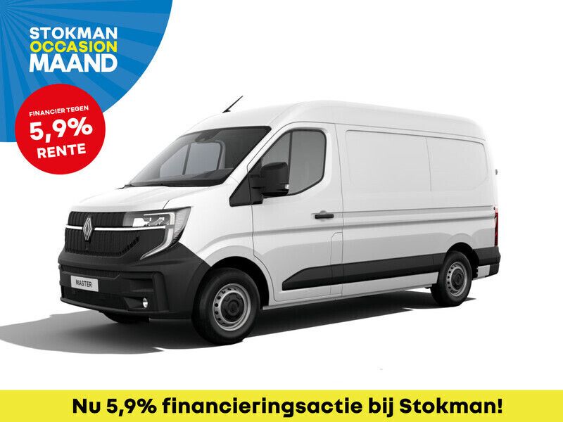 Wit Nieuw 2024 Renault Master Van | € 34.428 (Eerlijke prijs) - Afbeelding 1/4