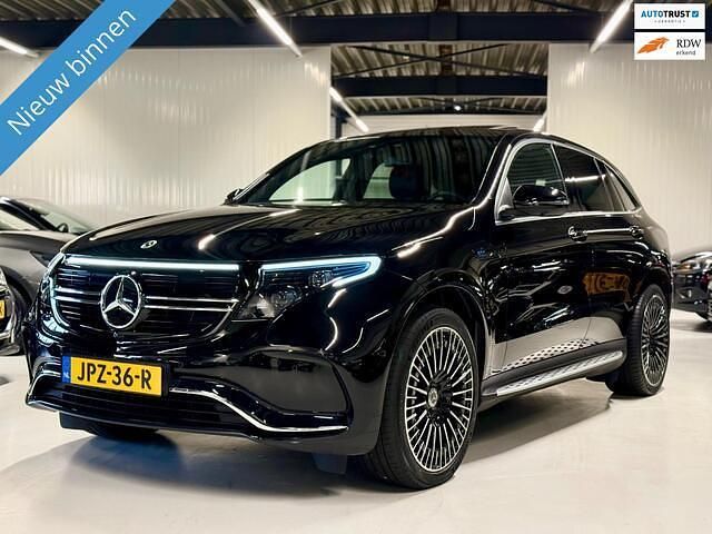 Occasion Mercedes EQC400 AMG line 300 kW (408 PK) 2023 Zwart (metallic) SUV