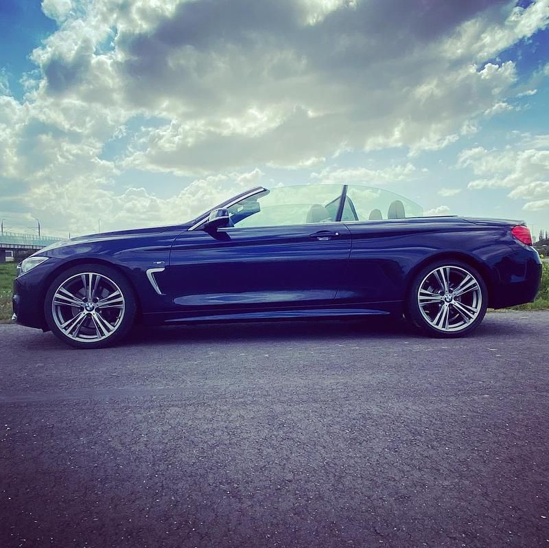 Blauw Occasion 2014 BMW 428 Cabriolet | € 23.500 (Eerlijke prijs) - Afbeelding 1/4