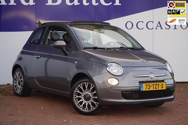 Grijs Gebruikt 2012 Fiat 500C Pop Cabriolet | € 4.999 (Super prijs) - Afbeelding 1/4