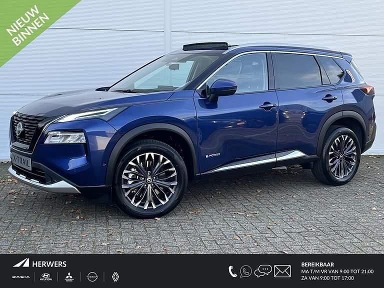 Caspian blue Nieuw 2025 Nissan X-Trail Tekna+ SUV | € 56.352 (Eerlijke prijs) - Afbeelding 1/4